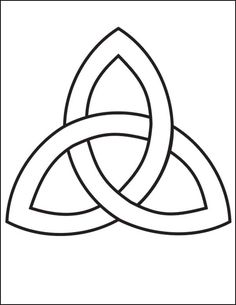 an image of two intersecting lines in the shape of a celtic knot on a white background