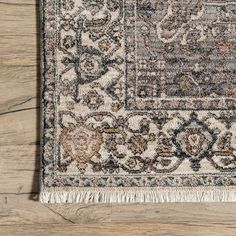 Edessa Fringed Medallion Dark Gray Rug Kitchen Dark, Bold Color Schemes, Dark Grey Rug, Vintage Medallion, Area Rug For Living Room, Turkey Design, 5x7 Area Rug, Medallion Rug, Rugs Usa