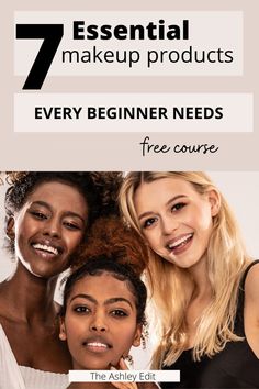 I LOVE this course! It really helped me understand the makeup essentials I need on a daily basis. All of this information is FREE, I can't believe it. Makeup essentials everyday has become so much… Hooded Eyes Black Women, Look Make Up Natural, Undereye Concealer Tips, Concealer Makeup Look, Black Girls Makeup Looks, Makeup List For Beginners, Concealer Makeup Products, Apply Concealer Under Eyes, Eye Makeup Ideas Natural