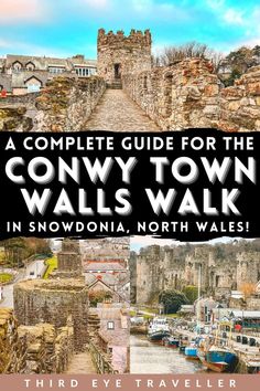 the complete guide for the conwy town walls walk in snowdonia, north wales