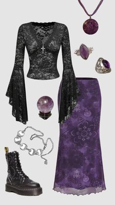 Whimsigoth outfit #outfitinspo #vintage #whimsigoth #whimsy #whimsical #outfitinspo Whismgoth Aesthetic, Whimsical Goth Aesthetic Outfits, Colorful Witch Outfit, Whimgoth Outfit, Witch Fits, Blue Whimsigoth Outfit, Whimsigoth Outfits Winter