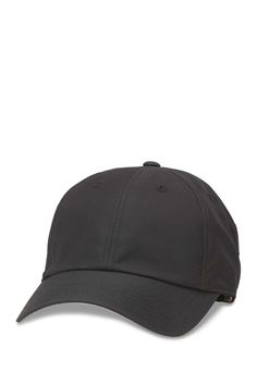 A soft poly-blend structure creates a tech fit on this classic sports-ready look. Button top. 6 panel construction. Adjustable back strap. Approx. 2.65" bill. Imported Button Top, Nordstrom Store, Back Strap, Nordstrom Rack, Baseball Hats, Nordstrom, Sports, Black