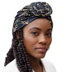 PRICES MAY VARY. Effortless Style: Let’s face it–when you’re on the go you don’t always have time to tie and style a headwrap. Our stunning pre-tied head turbans for women are the perfect solution for your busy life. Carefully pre-tied with a perfect knot, The Iman Turban are easy and cute no-fuss hair turbans for black women that you can wear around the house or at the office. Smooth Operator: These pre tied turbans for women are the perfect combination of comfort and style. Soft and lightweigh Knotted Headwrap, African Turban, Head Turban, Head Wraps For Women, Hair Turban, African Head Wraps, Natural Women, Turban Headwrap, Long Braids