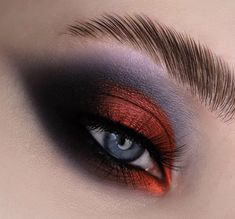 1950s Make Up, Teal Makeup, Colourpop Eyeshadow, Magical Makeup, Red Eyeshadow, Red Makeup, Colourpop Cosmetics, Eye Makeup Designs, Edgy Makeup