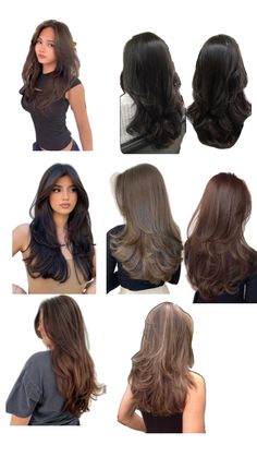 Cabelo Medium Length Haircut For Thick Wavy Hair, 2a Haircut, Hair Styles For Thick Wavy Hair, What To Ask For Haircut, Haircuts For Long Wavy Hair, Haircuts Names, Types Of Haircuts, Latina Hair, Haircut Inspo