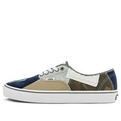 Vans Authentic 'Patchwork Camo' VN0000SECMA (SNKR/Skate/Casual/Unisex/Low Top/Multicolor) Vans Authentic, Skate Shoes, Low Top, Camo, Multi Color, Color, Patchwork