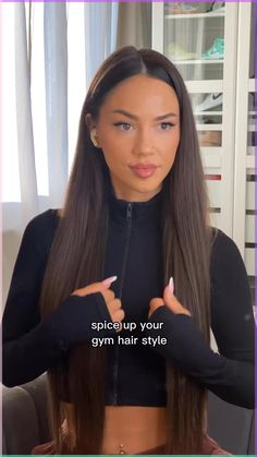 gym hairstyle
#braidedhair
#hairstyle #hairtutorial Gym Hair, Gym Hairstyles, Workout Hairstyles, Gym Aesthetic, Heatless Hairstyles, The Best Hairstyles, Gym Girl, Sports Hairstyles, Gym Fits