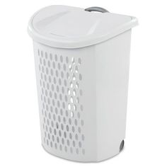 Dorm Laundry Hamper, Dorm Room Items, Bathroom Laundry Baskets, Tall Laundry Basket, Dorm Laundry, Basket With Wheels, Rolling Laundry Basket, Dorm Supplies, Laundry Basket With Lid