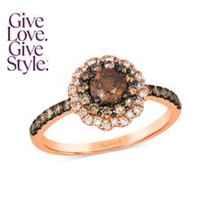 in stock Levian Chocolate Diamonds Rings, Chocolate Diamond Ring, Chocolate Diamond, Flower Halo, Chocolate Diamonds, Le Vian, Mary Jane Shoes Womens, Shoe Gifts, Diamond Flower