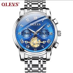 OLEVS 2859 Fashion Men's Wrist Watch. Daily Water, Dress Watch, Wristwatch Men, Watch Case, Luxury Watch, Business Fashion, Cool Watches