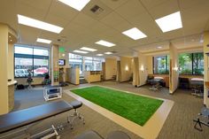 Therapy Clinic Design, Rehabilitation Center Architecture, Design Therapy, Physiotherapy Clinic, Chiropractic Clinic