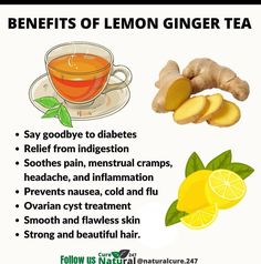 Lemon Ginger Tea Benefits, Lemon Ginger Tea, Ginger Tea Benefits, Benefits Of Lemon, Ginger Benefits, Lemon Ginger, Healthy Teas, Tea Benefits