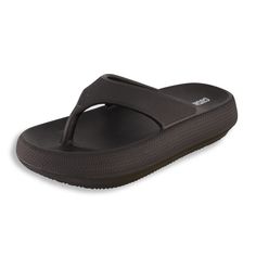 a pair of black sandals on a white background