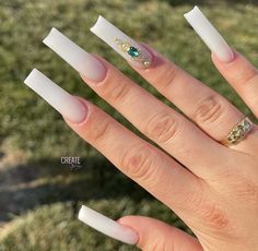 Charro Nails, Nails Sets, Natural Acrylic Nails, Long Square Nails, Plain Nails, Red Acrylic Nails, Long Acrylic Nail Designs, Winter Nails Acrylic, Gel Nails Diy