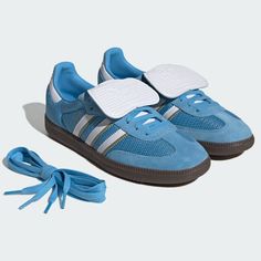 adidas Samba OG Shoes - Blue | Men's Lifestyle | adidas US Aesthetic Shoes For Men, Blue Sambas Adidas, Blue Adidas Samba, Sambas Aesthetic, Adidas Sambas Outfits, Decorated Sambas Adidas, Blue Samba, Dark Blue Sambas