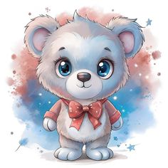 Premium Photo | Cute bear cub cartoon character watercolor illustration Character Watercolor, Photo Cute, Bear Cub, Cute Couple Art, Bear Cubs, Stationery Templates, Business Card Maker, Poster Invitation, Presentation Template Free