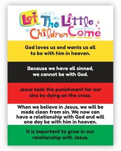 a poster with the words let the little children come and an image of jesus on it