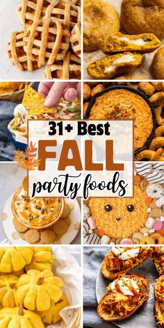 the best fall party foods and desserts