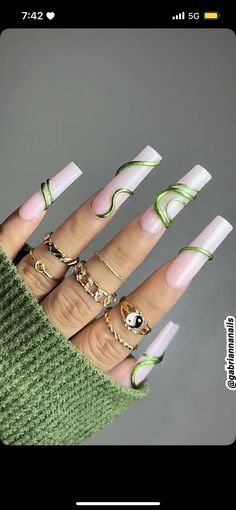 Nail Art Chrome, Glamour Nails, Acrylic Nails Coffin Pink, Unique Acrylic Nails, Square Acrylic Nails, Coffin Nails Designs