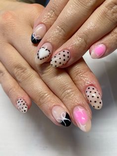 #nailtech #nails #geloverlay #promnails #nailtech #nails #nailart #summernails #fallnails #nailart #nailinspo #utahnails #nailideas #syracuse #clearfield #smallbuisness #halloweennails #handpainted #syracusenails #syracusesalon Sue Bagley Nails, Navy And Pink Nails Ideas, Nail Art Designs Birthday, Utah Nails Designs, Short Nail Designs Simple, Builder Gel Nails Design, Utah Nails, Nail Tips Design, French Rosa