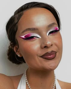 Circus Makeup, Cute Eye Makeup, Dramatic Eye Makeup, Brown Skin Makeup, Makeup Challenges, Eye Makeup Pictures, Glam Makeup Look, Eye Makeup Designs, Dope Makeup