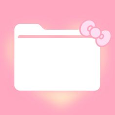 a pink background with an image of a hello kitty on the top and bottom corner