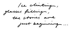 a handwritten quote on white paper with the words i've clutter, you're flying, be story are just begun