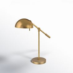 Joss & Main Mercutio Metal Desk Lamp & Reviews | Wayfair Metal Desk, Cfl Bulbs, Metal Desks, Black Table Lamps, Cleaning Materials, Craft Table, Incandescent Bulbs, Lighting Products, Joss And Main