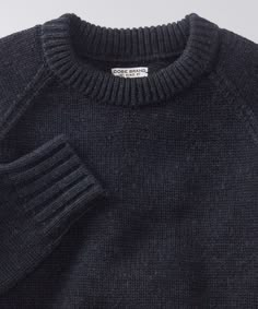 Italian craftsmanship is evident in every detail. This pure 100% virgin wool sweater is finished with pronounced raglan sleeves, 2x2 rib cuffs and bottom band, and 1x1 rib tubular neck. Signature embroidery stitch on the bottom left hem. 100% Virgin Wool Raglan sleeves Ribbed openings Signature emboidery stitch on bottom hem Dry clean Made in Italy Embroidery Stitch, Men's Knit, 가을 패션, Mode Inspiration, Wool Sweater, Wool Sweaters, Outerwear Jackets, Casual Outfit, Shirt Jacket