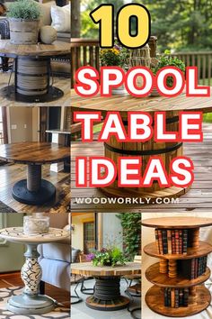 the top ten spool table ideas