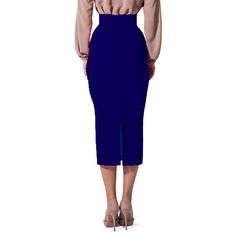 This navy blue midi skirt is crafted from a cotton and elastane blend for a comfortable fit. With a relaxed silhouette and asymmetrical hem, this stylish skirt will be a go-to item for your wardrobe. Product Features Please Compare your Measurements To our Size Chart Before Purchase Fully Lined Fitted waist Center back seam with invisible zipper Regular fit- true to size Skirt Length is 30 Inches from Waist Hand Wash with mild soap. Fabric is a 100% Cotton Crepe Delivery Time This item will be p Solid Color Midi Length Skirt For Night Out, Solid Color Midi Skirt For Night Out, Solid Midi Skirt For Night Out, Asymmetrical Workwear Skirt, Fitted Asymmetrical Skirt In Solid Color, Elegant Asymmetrical Skirt In Solid Color, Elegant Asymmetrical Solid Color Skirt, Workwear Midi Pleated Skirt, Fitted Solid Color Midi Bottoms