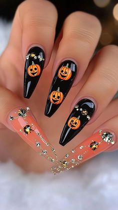 #FallNails #NailTrends2024 #AutumnVibes #MatteNails #nailart #naildesign #nailcolor #nailpolish #summernails #springnails #pinknails #rednails #acrylicnails #alomondnails #nailcare #winternails #whitenails #nailsalon #frenchnails #shortnails #bluenails #blacknails #nudenails #gelnails #halloweennails #simplenails #greennails #purplenails #nails #autumnnails #squarenails #longnails #coffinnails #longcoffinnails #shortcoffinnails #nailtrends #fashionnails #fallnailstrendy #spookynails Style For Autumn, Pumpkin Nail, Pastel Nail Art, Checkered Nails, Elegant Manicure, Halloween Acrylic Nails