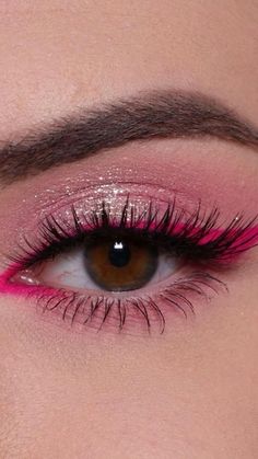 Cute Eye Makeup, Rave Makeup, Barbie Makeup, Barbie Outfits, Eye Makeup Pictures, Smink Inspiration