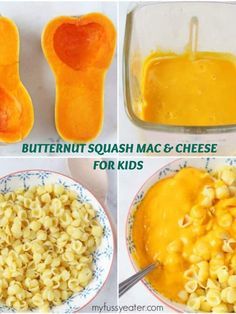 how to make butternut squash mac and cheese for kids - step by step instructions