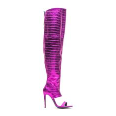 Shipping: Worldwide Express Shipping AvailableDelivery time: 7-15Days Fast ShippingReturns: Fast refund, 100% Money Back Guarantee. Purple Sandals, Concept Clothing, Thigh Boot, Pink Sandals, Metallic Sandals, Mood Board Fashion, Long Boots, Thigh High Boots, High Heel Boots