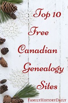 the top 10 free canadian genealogy sites for families to enjoy their holiday time with friends