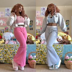 Angel Dust (@angeldust_222) • Instagram photos and videos 2020 Aesthetic Outfits, Girlypop Outfits, Cute Outfits Aesthetic, Doll Inspired Outfits, Outfits For Ocs, Outfit Aesthetics Types, Peach Outfit, Angelic Outfits, What Should I Wear Today