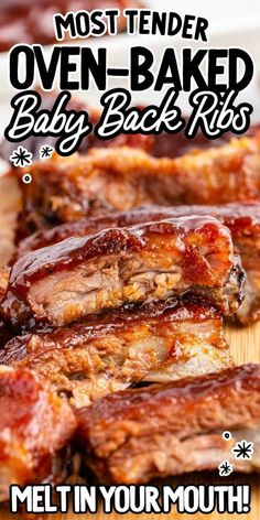 Ribs Oven Baby Back Ribs Fall Off The Bone, Babyback Ribs In Oven Recipes, How To Cook Baby Back Ribs In The Oven, Babyback Pork Ribs Oven Baked, Slow Cooked Baby Back Ribs In Oven, Oven Baby Back Ribs Recipes, Pork Baby Back Ribs Oven, Baby Back Ribs In Oven Fall Off The Bone