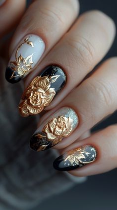 Spring Nails Ornate Nails, Nails Sparkling, Season Nails, Wow Nails, Diy Nail Polish