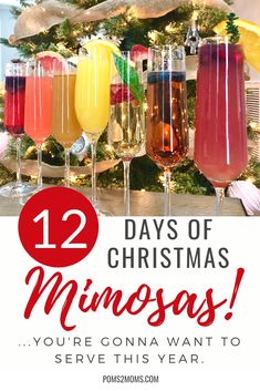 christmas drinks with the words 12 days of christmas minnesota you're going want to serve this year