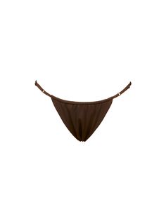 Our most minimal coverage bottom is a barely-there gathered string bikini bottom, with adjustable side straps, leaving you tie free with minimal tan lines. Ideal for sunbathing. Fully lined. Made in New York City Fabric made in Italy Content + Care Self + Lining: 78% Recycled econyl® Polyamide, 22% Elastane Hand wash cold. Lay flat dry. String Swimwear With Side Ties For Sunbathing, Bra Friendly String Swimwear For Beach, City Fabric, Trendy Swimsuits, Tan Lines, Independent Designers Fashion, Badger, Lay Flat, String Bikinis