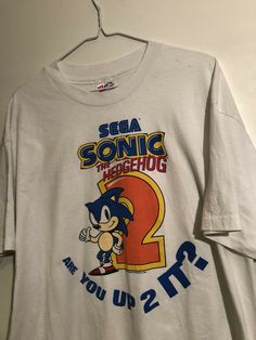 Vintage Sonic Shirt, Sonic Jacket, Y2k Shirt Men, Sonic Shirt, Dr Wardrobe, Darkwing Duck, Study Apps