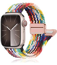 PRICES MAY VARY. ✅【Compatible for Apple Watch Band】: nylon stretchy braided loop for apple watch band is compatible with iWatch Band 49mm 45mm 44mm 42mm, 41mm 40mm 38mm,including: Ultra /Ultra2/ SE (2022) / SE (2020) / Series 9/ Series 8 /Series 7 / Series 6 / Series 5 / Series 4 / Series 3 / Series 2 / Series 1. (Note: No Watch Included). ✅【Premium Soft Nylon Material】: This iWatch band wristband with magnetic clasp is made of soft and skin-friendly elastic nylon material, which is odorless, li Ultra Series, 38mm Apple Watch Band, Apple Watch Band, Magnetic Clasp, Series 3, Apple Watch Series, Apple Watch Bands, Watch Band, Watch Bands