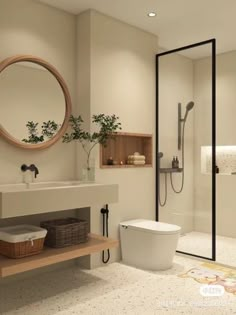 We all grow tired of our spaces at some point, but going off the deep end and doing a full home makeover isn’t quite what our budget allows right now. Moody Bathrooms, تصميم دورة مياه, Drømme Bad, Makeover Kamar Mandi, Washroom Decor, Primary Bath, Washroom Design, Toilet Design, Bathroom Inspiration Decor