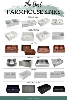 the best farmhouse sink options for your kitchen