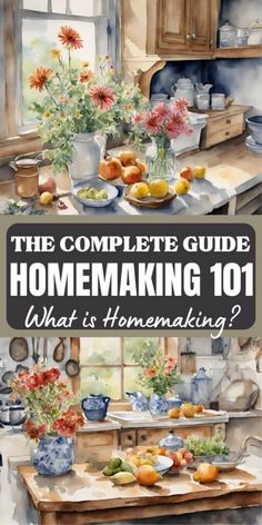 the complete guide to homemaking 101 what is homemade cooking and how to use it