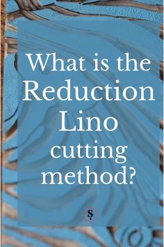 the cover of what is the reduction line cutting method?