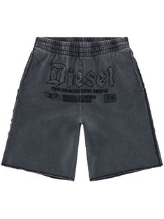 Find DIESEL P-rawmarshy Cotton Shorts on Editorialist. black cotton faded effect embroidered logo to the front elasticated waistband two side inset pockets two rear patch pockets straight leg knee-length Embroidery Shorts, Diesel Shorts, Diy Clothes Design, Concept Clothing, Track Shorts, Shorts Men, Sweat Shorts, Baddie Outfits Casual, Lookbook Outfits