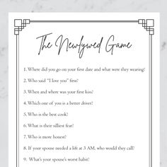 a printable game with the words, the murdered game