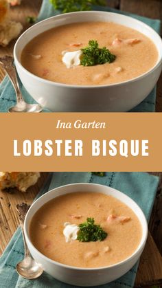 Ina Garten Lobster Bisque Recipe Lobster Stock Recipes, Keto Lobster Bisque, Gluten Free Lobster Bisque, Lobster Chowder Recipe Nova Scotia, Easy Shrimp Bisque Recipe, Seafood Stock Uses, Creamy Lobster Bisque, Lobster Crab Bisque, Easy Lobster Bisque Recipe